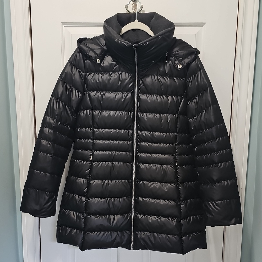 Marc New York Women's Black Down Fill Puffer Jacket